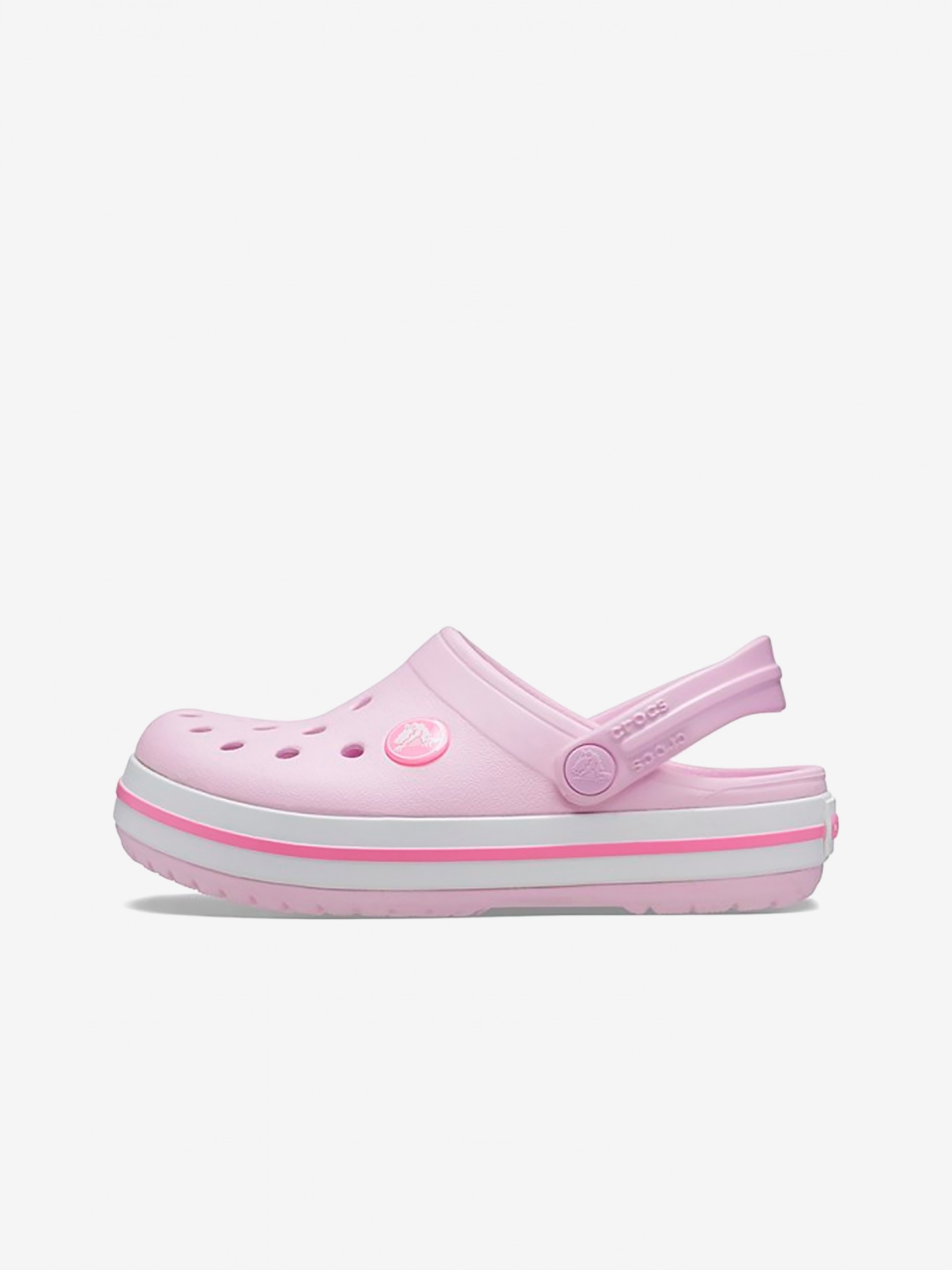Sandalias Crocs Crocband C Kids Rosa