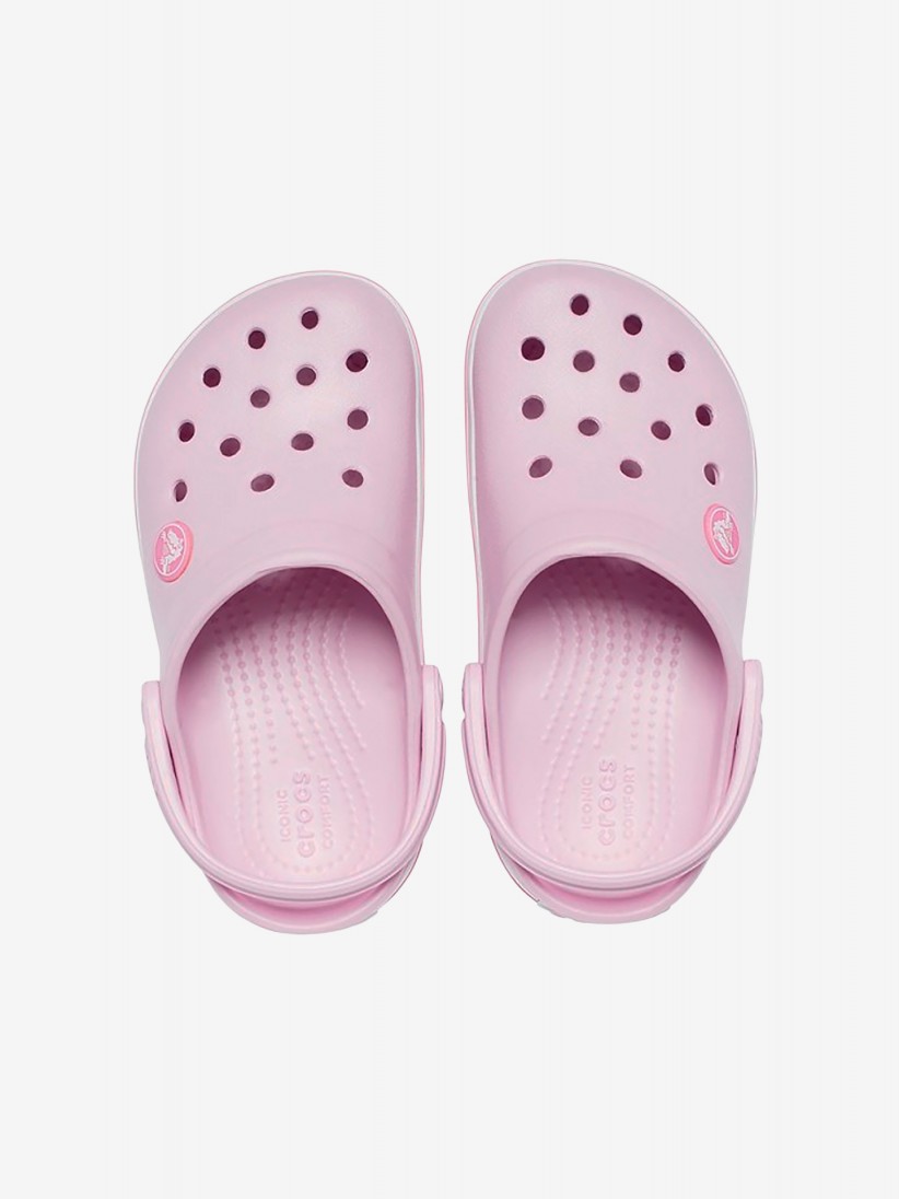 Sandlias Crocs Crocband C Kids Rosa