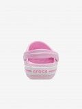 Sandlias Crocs Crocband Toddler Rosa