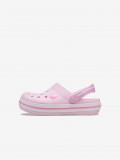 Sandlias Crocs Crocband Toddler Rosa