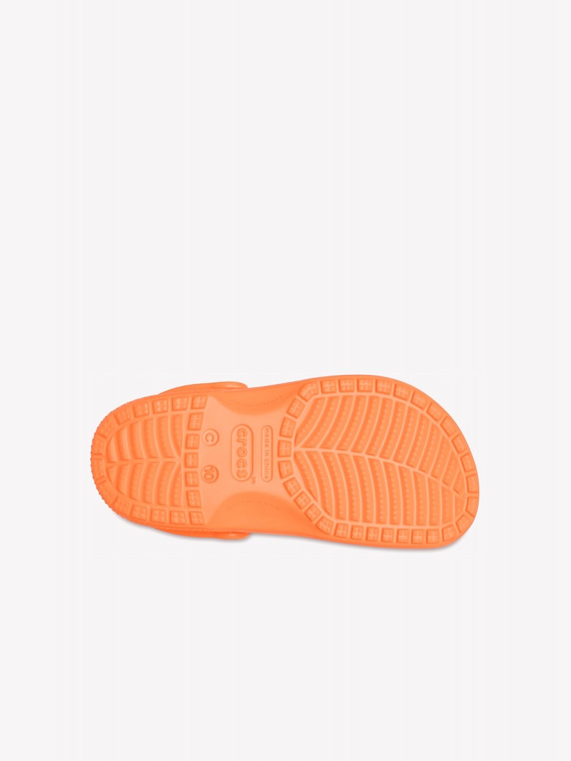 Sandlias Crocs Classic Toddler Laranja