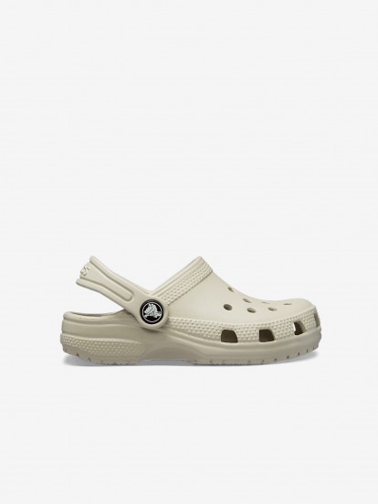 Sandlias Crocs Classic Toddler Bege