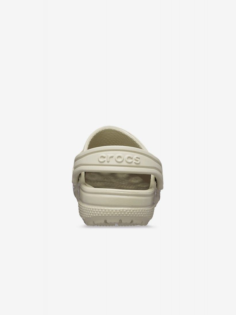 Sandlias Crocs Classic Toddler Bege