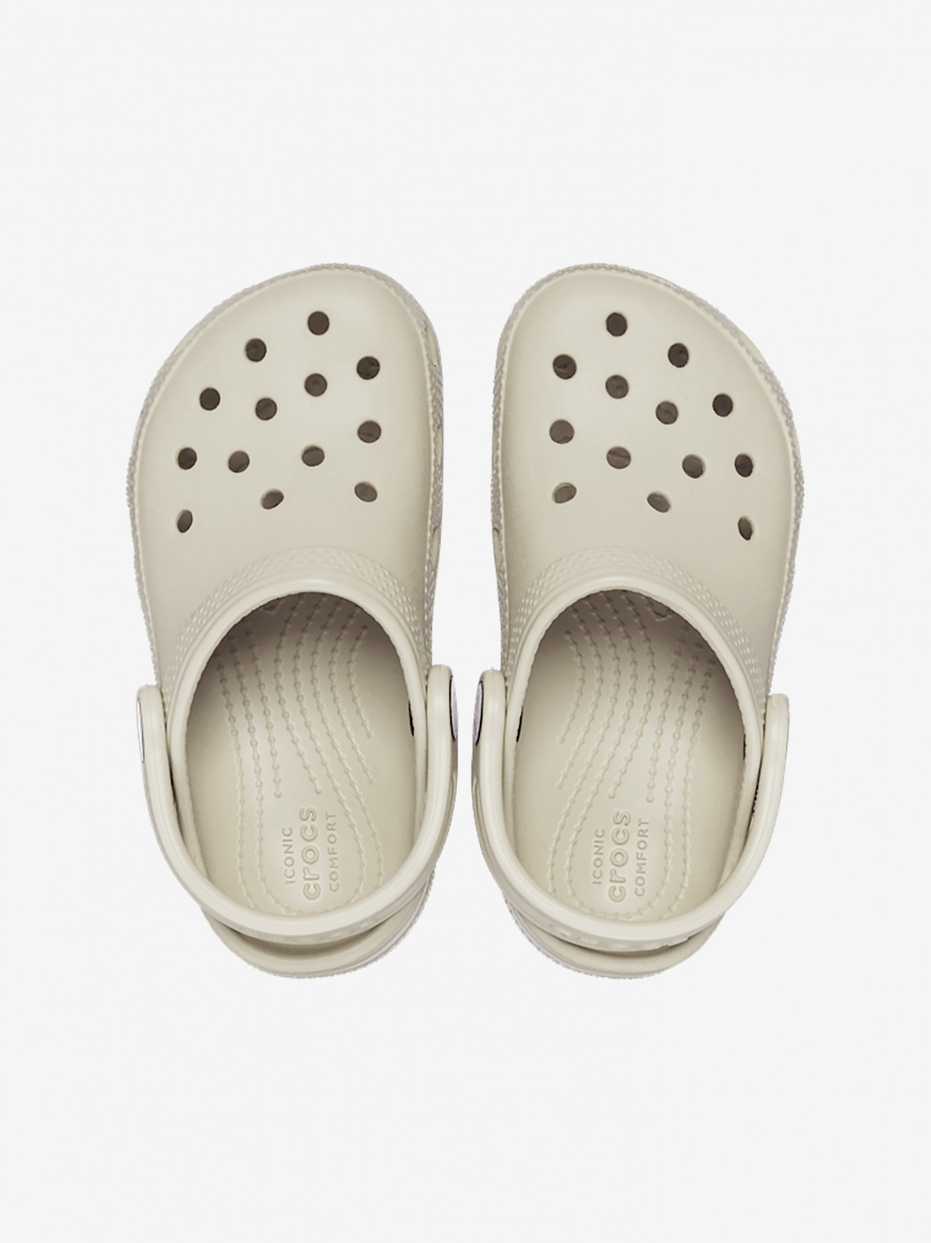 Sandálias Crocs Classic Toddler Bege