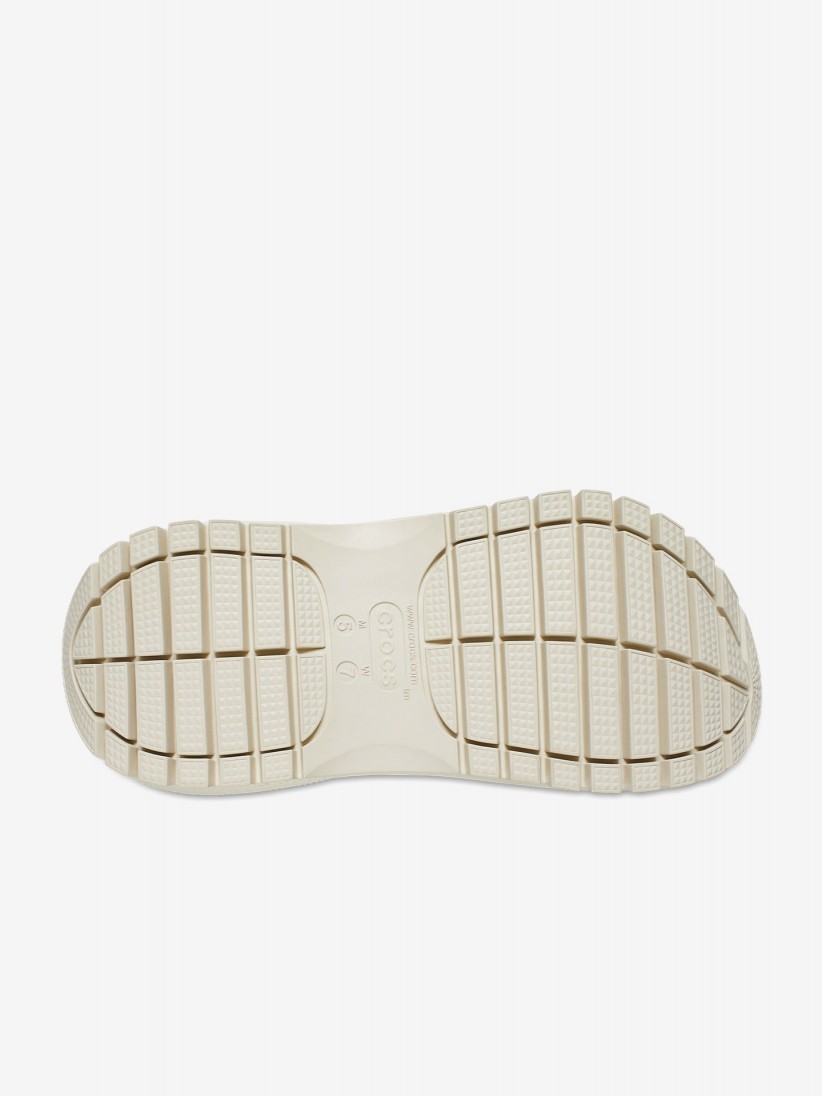 Sandlias Crocs Mega Crush Bege