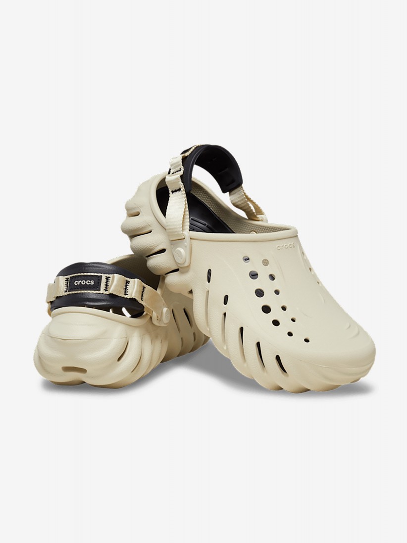 Sandlias Crocs Clog Echo Bege