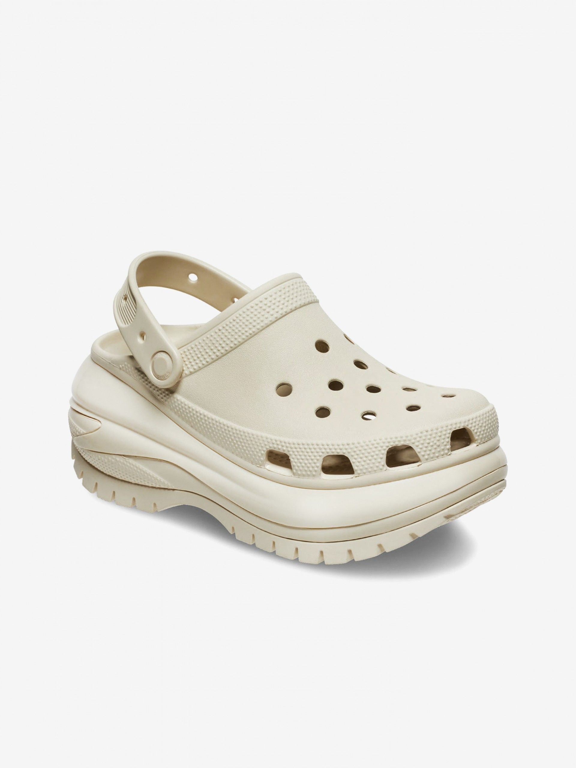 Crocs Mega Crush Beige Sandals