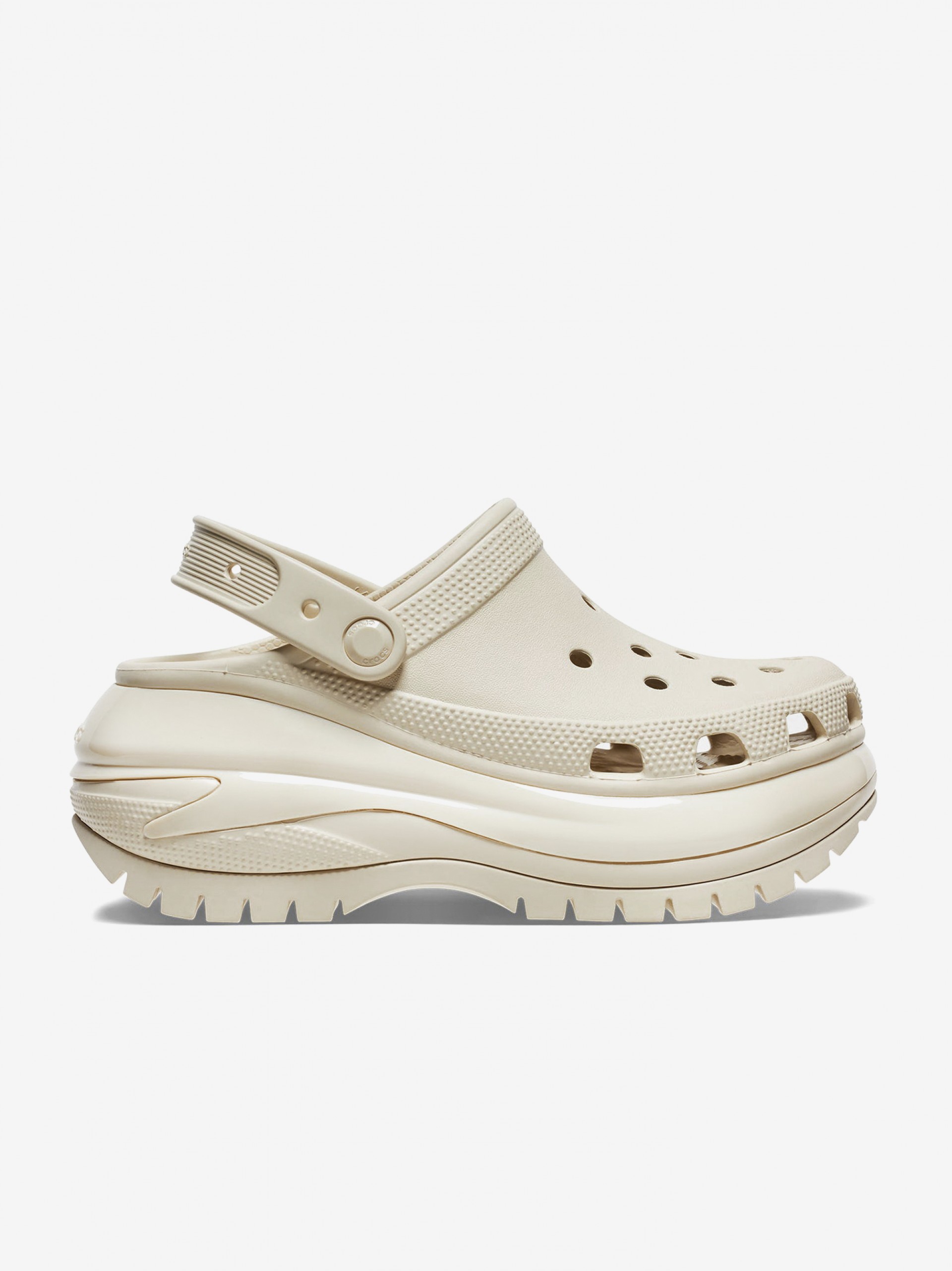 Crocs Mega Crush Beige Sandals