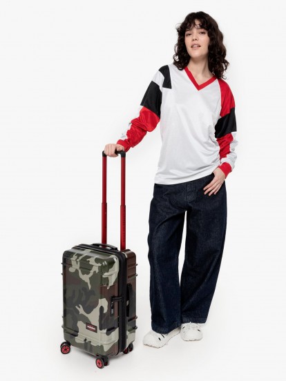Eastpak Resist'R Zip Camo S Camouflage Pattern Suitcase