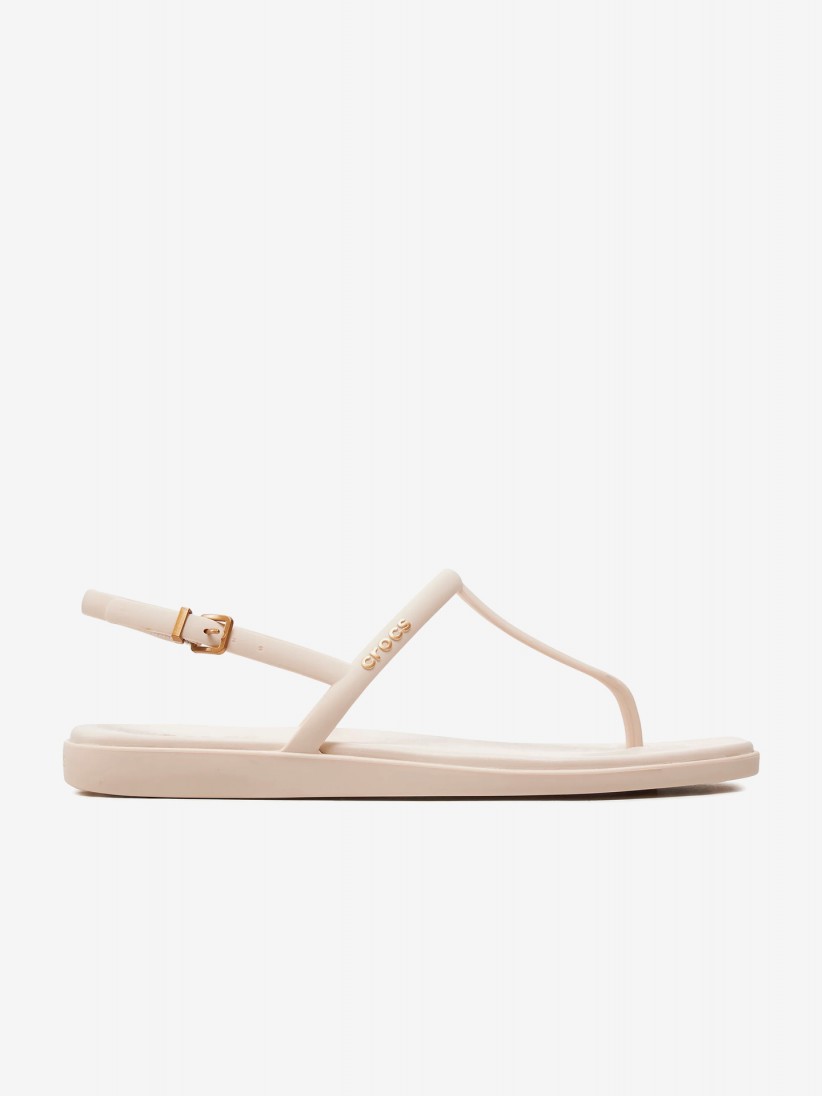 Sandlias Crocs Flip Miami Thong Bege