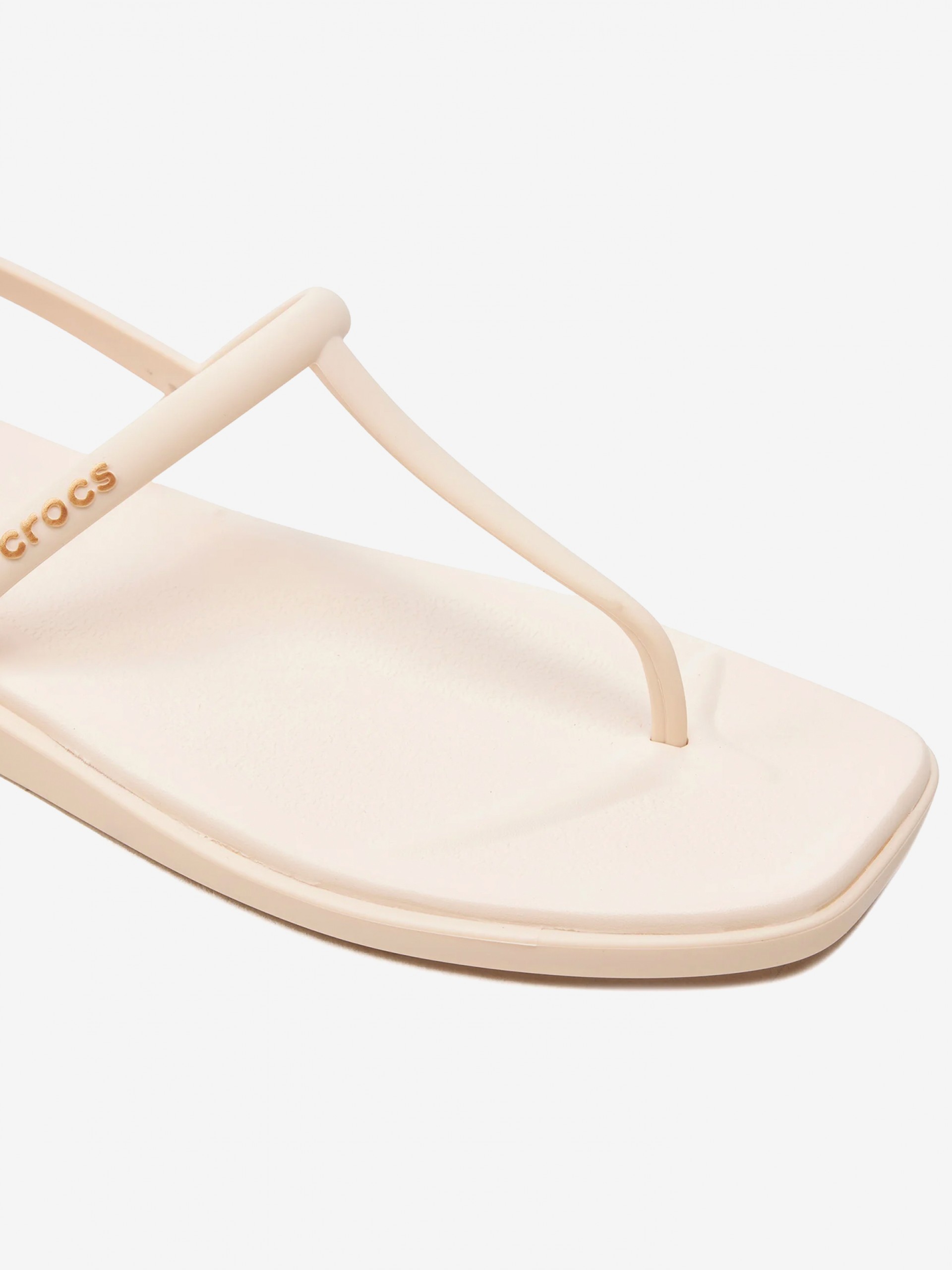 Sandálias Crocs Flip Miami Thong Bege