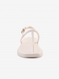 Sandlias Crocs Flip Miami Thong Bege
