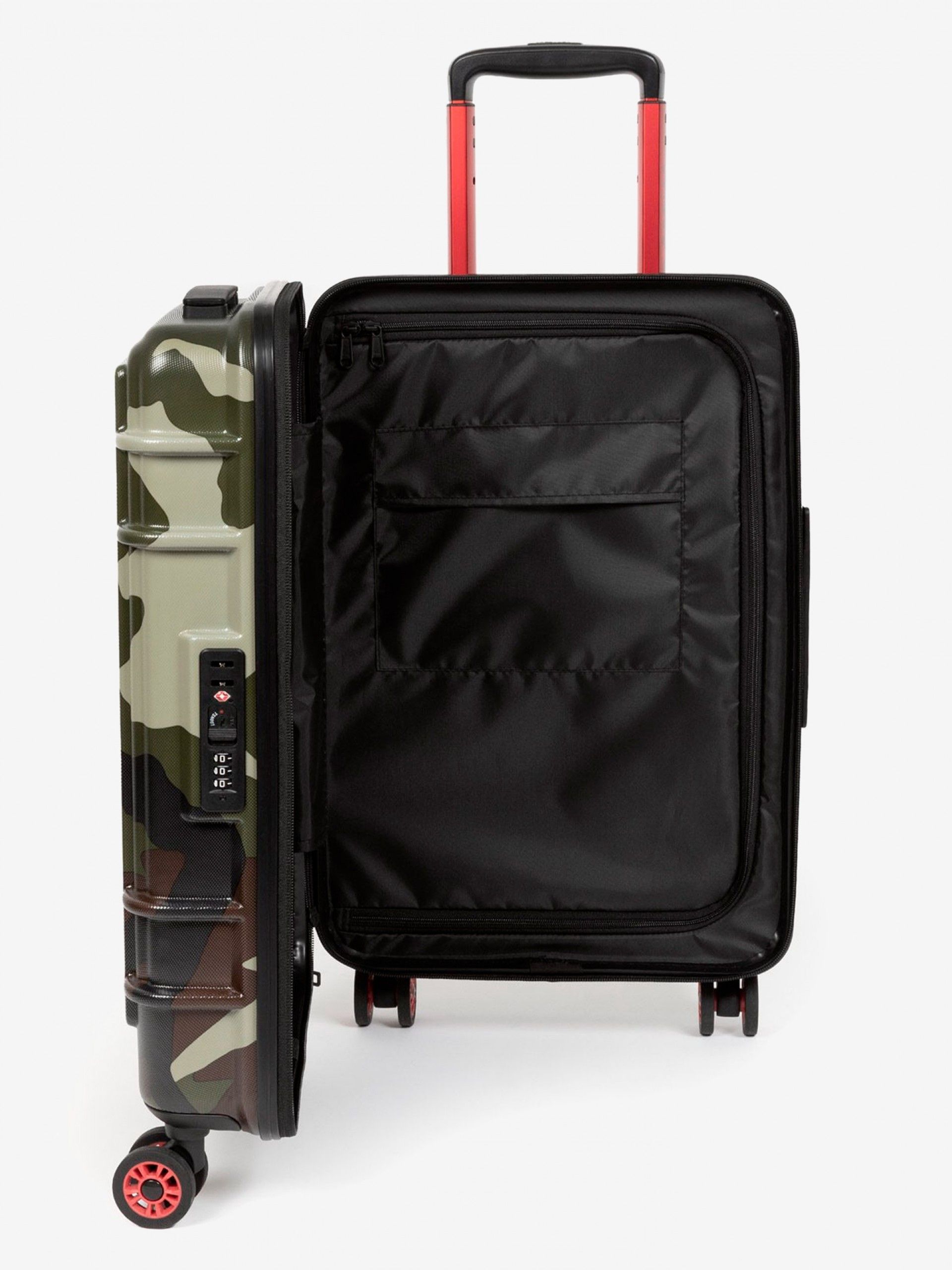 Eastpak Resist'R Zip Cabin Camouflage Pattern Suitcase