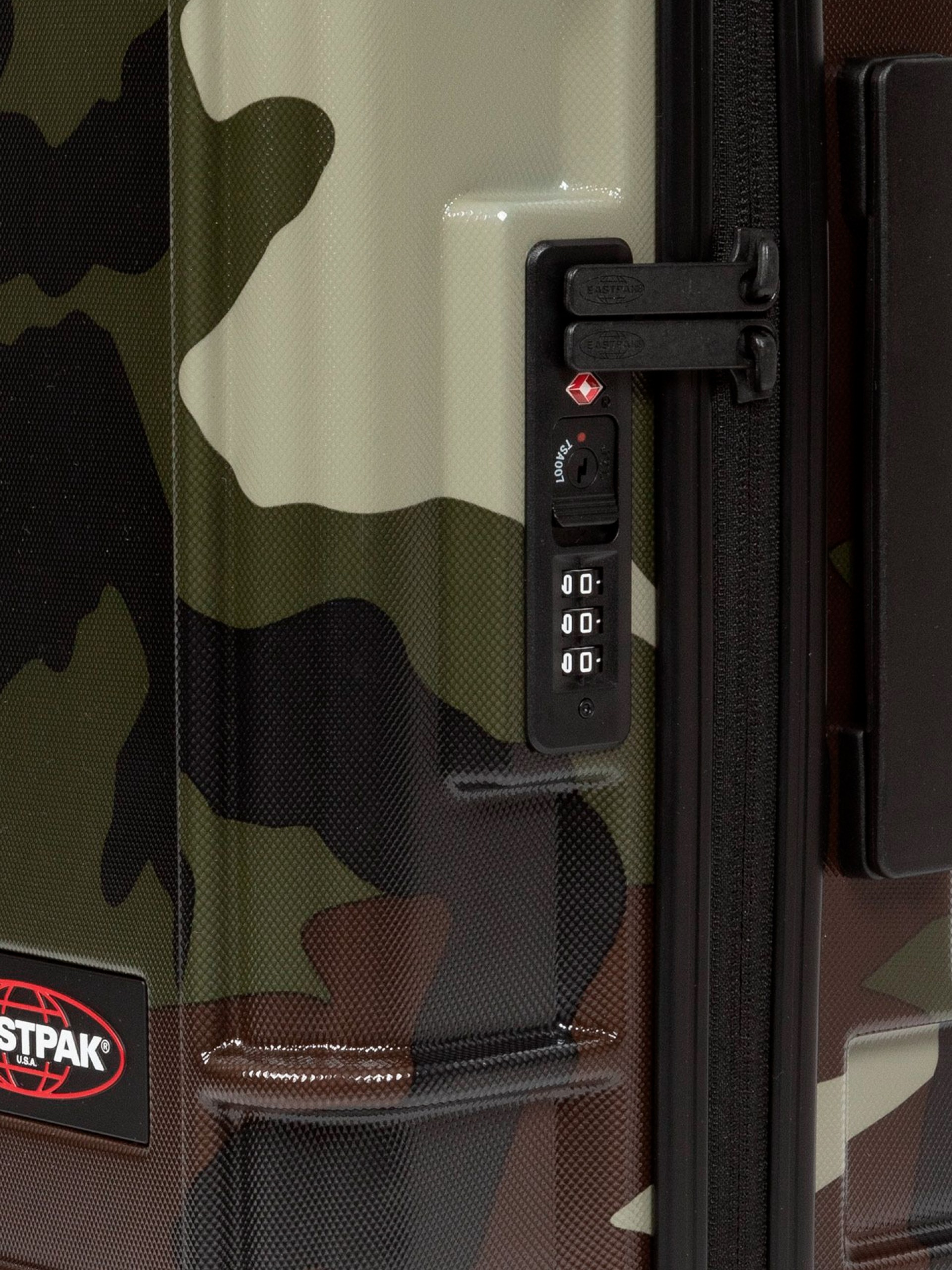 Eastpak Resist'R Zip Cabin Camouflage Pattern Suitcase