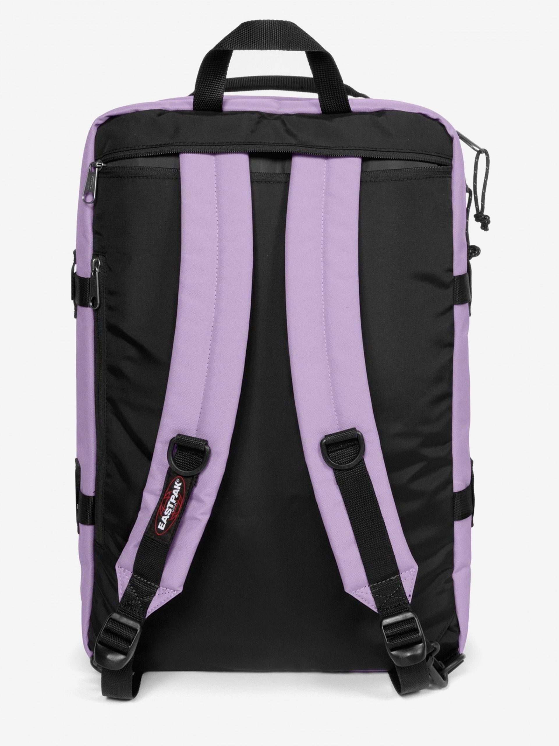 Mochila de Viaje Eastpak Travelpack Lila y Negra