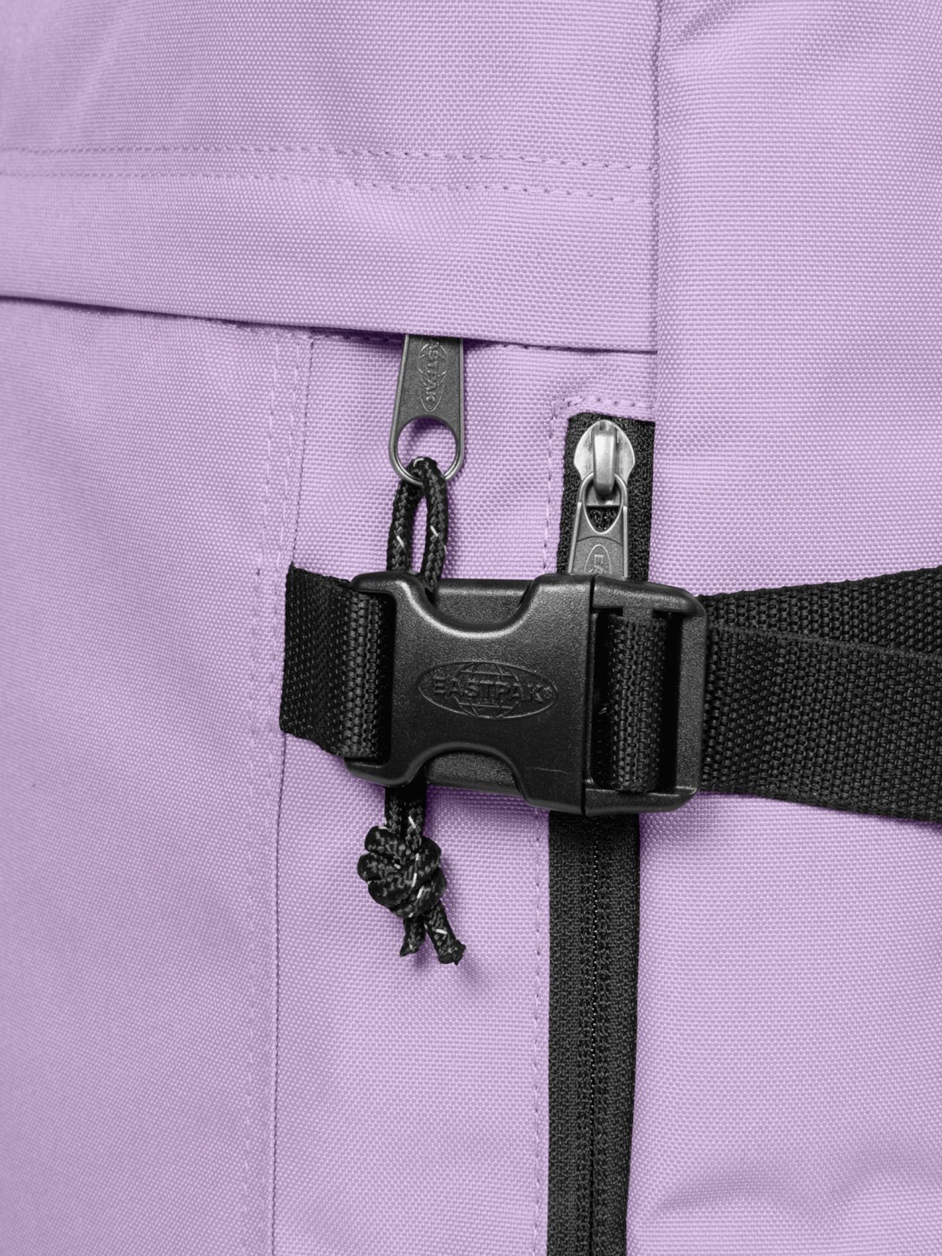 Mochila de Viaje Eastpak Travelpack Lila y Negra