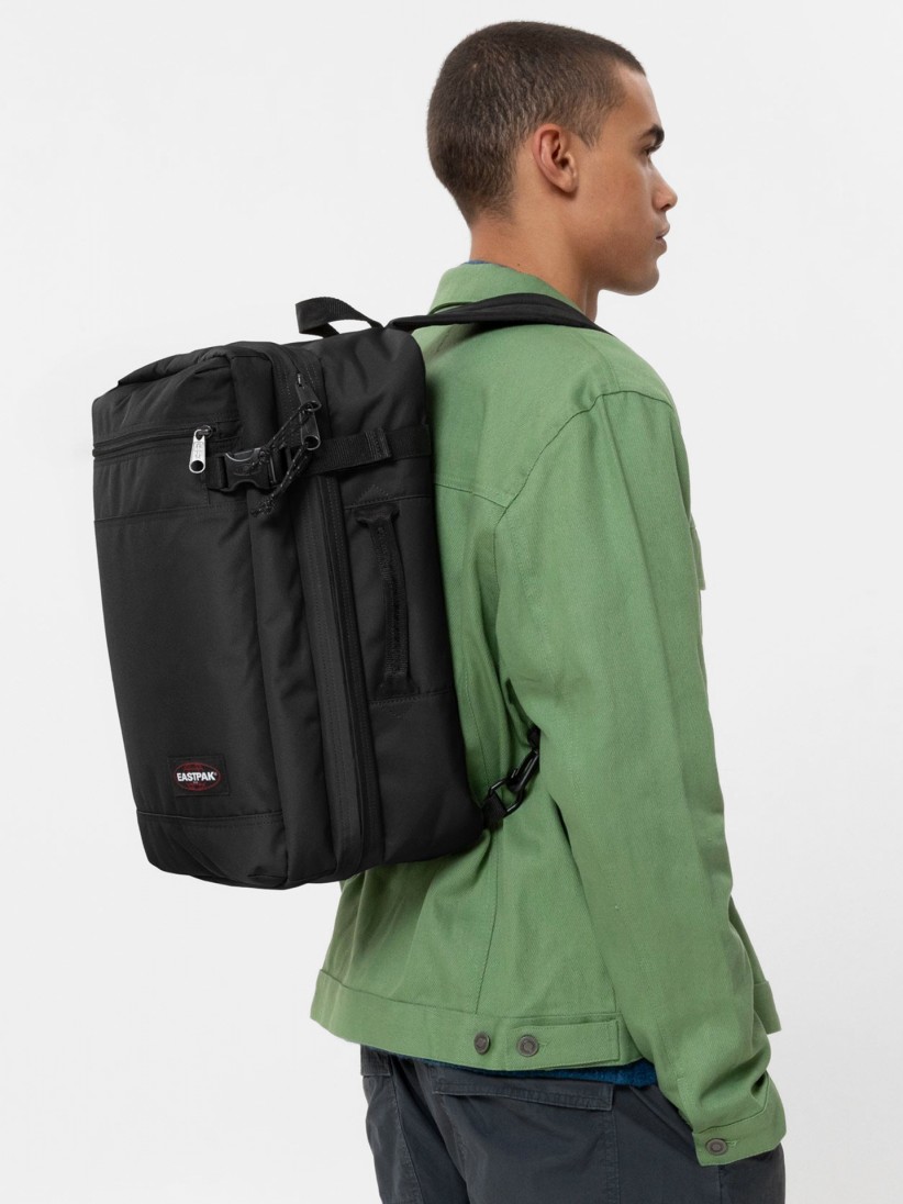 Mochila de Viagem Eastpak Transit'R Pack Preta Mochila de Viagem Eastpak Transit'R Pack Preta
