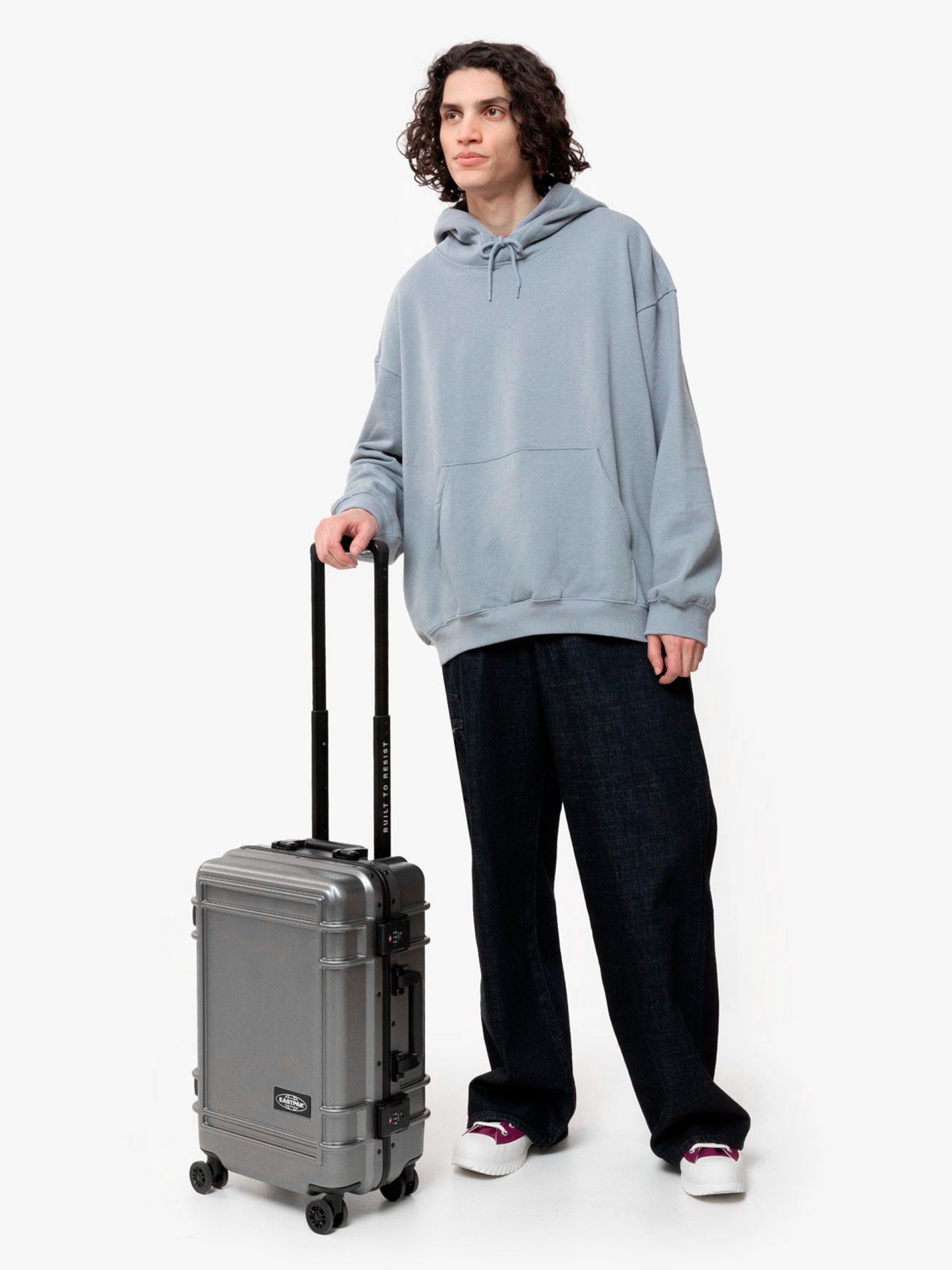 Eastpak Resist'R Case S Silver Suitcase