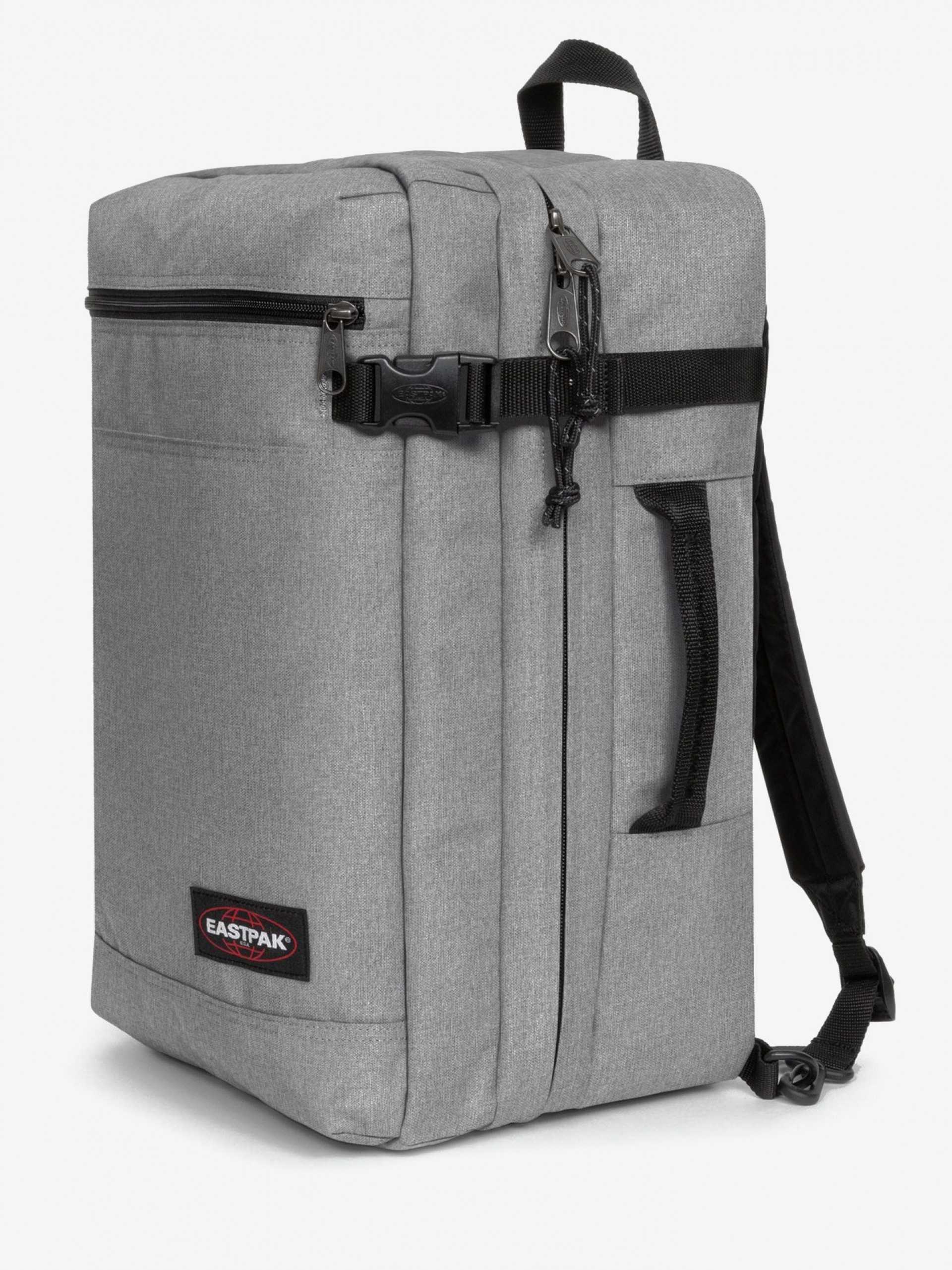 Eastpak Transit'R Pack Grey and Black Travel Backpack