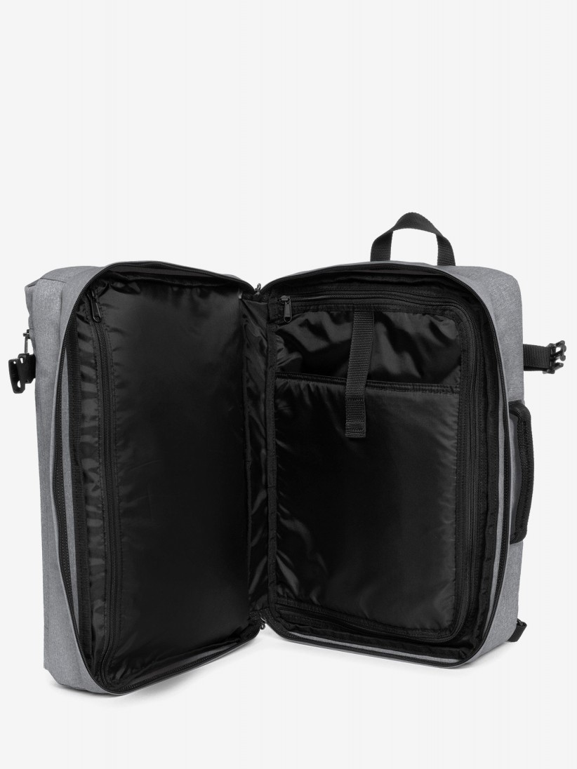 Mochila de Viagem Eastpak Transit'R Pack Cinzenta e Preta