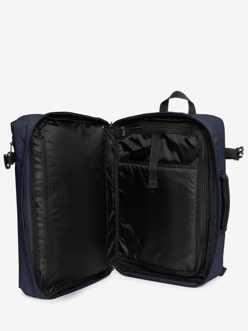 Mochila de Viagem Eastpak Transit'R Pack Azul e Preta