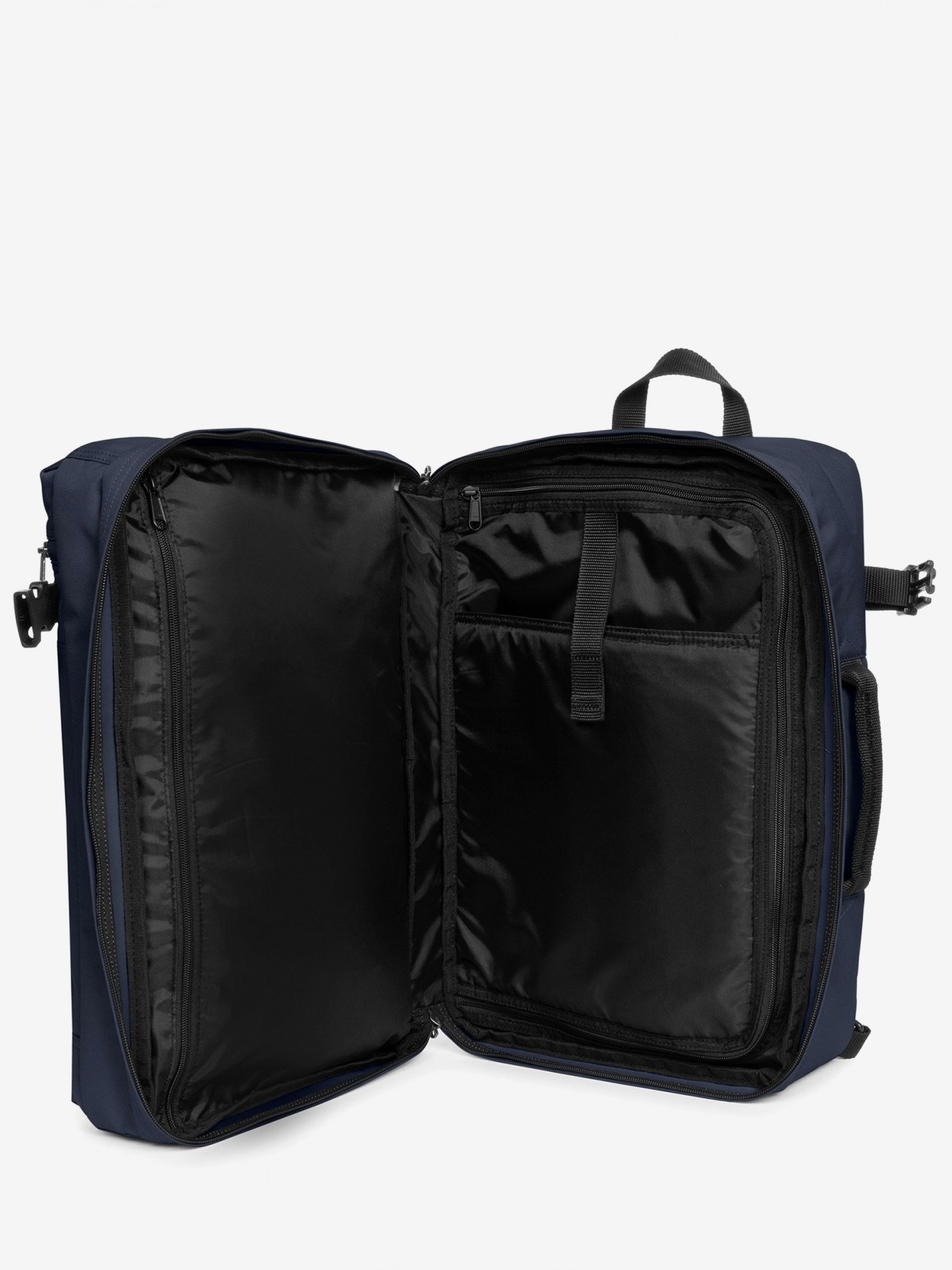 Eastpak Transit'R Pack Blue and Black Travel Backpack