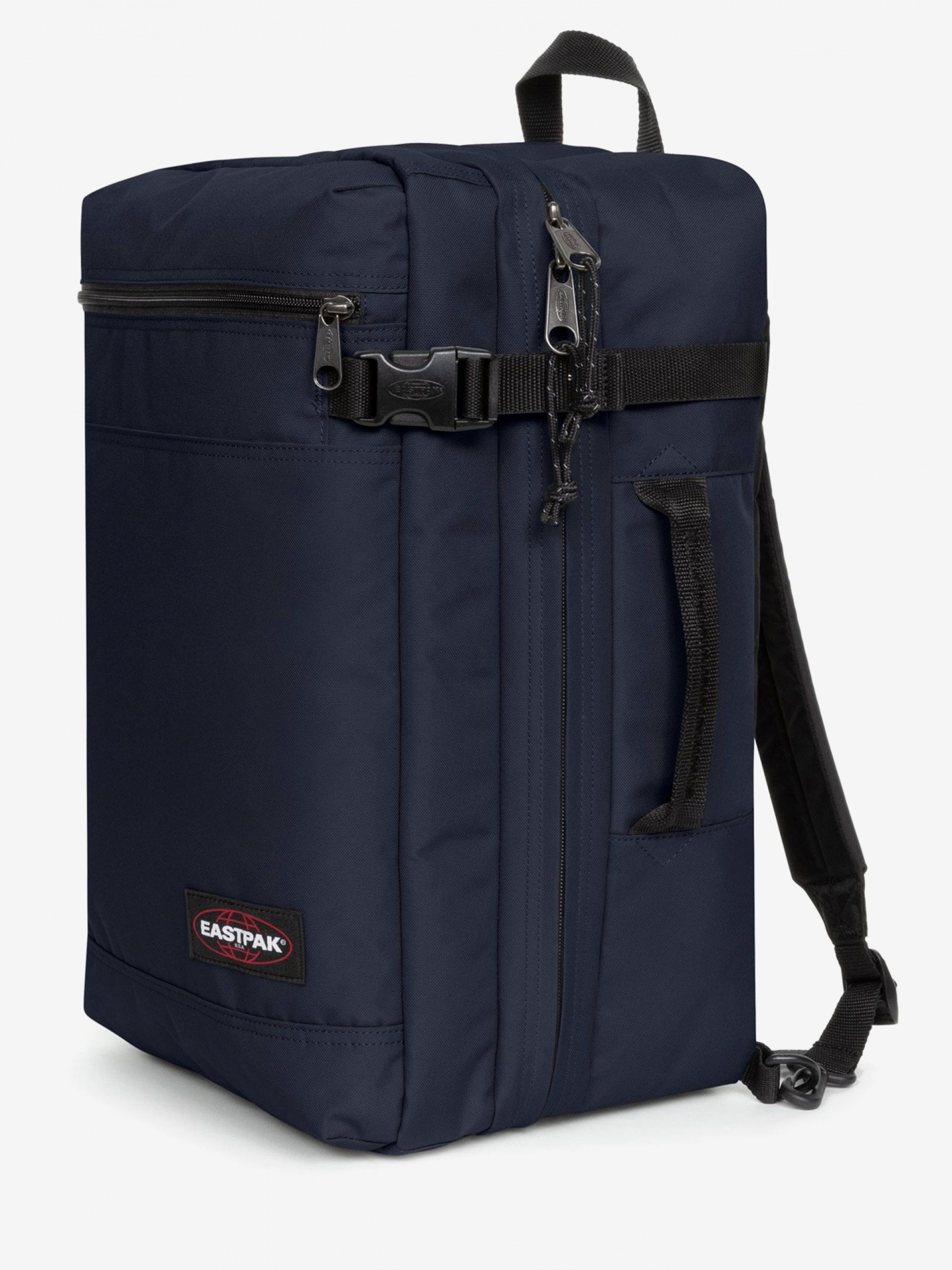 Eastpak Transit'R Pack Blue and Black Travel Backpack