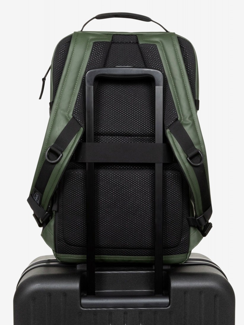 Mochila Eastpak Tecum L Verde y Negra