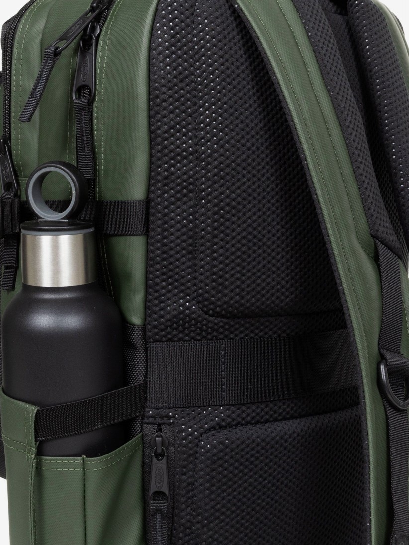 Mochila Eastpak Tecum L Verde y Negra