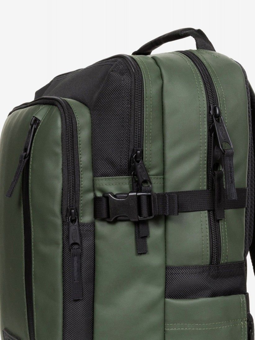 Mochila Eastpak Tecum L Verde y Negra