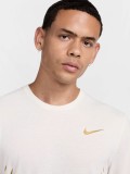 Nike x Jakob Ingebrigtsen Dri-FIT White and Golden Running T-shirt For Men