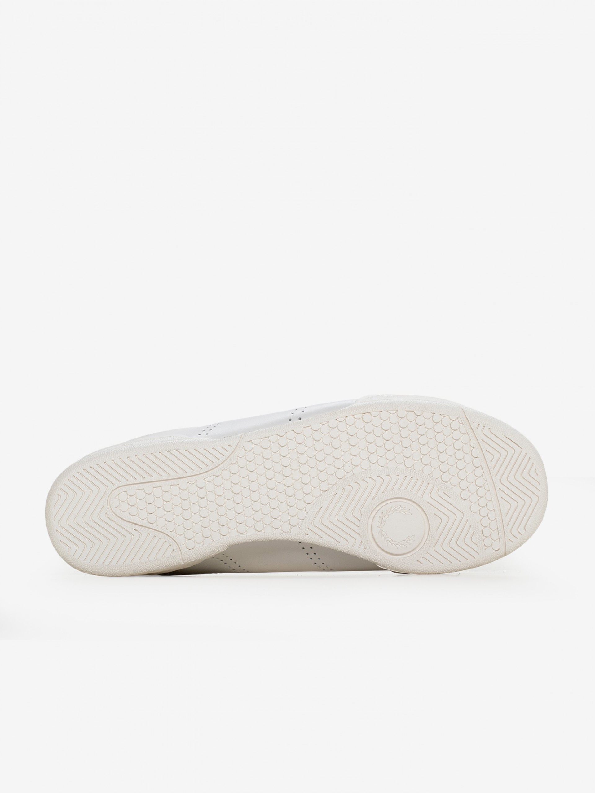 Zapatillas Fred Perry B722 De Piel Blancas y Amarillas