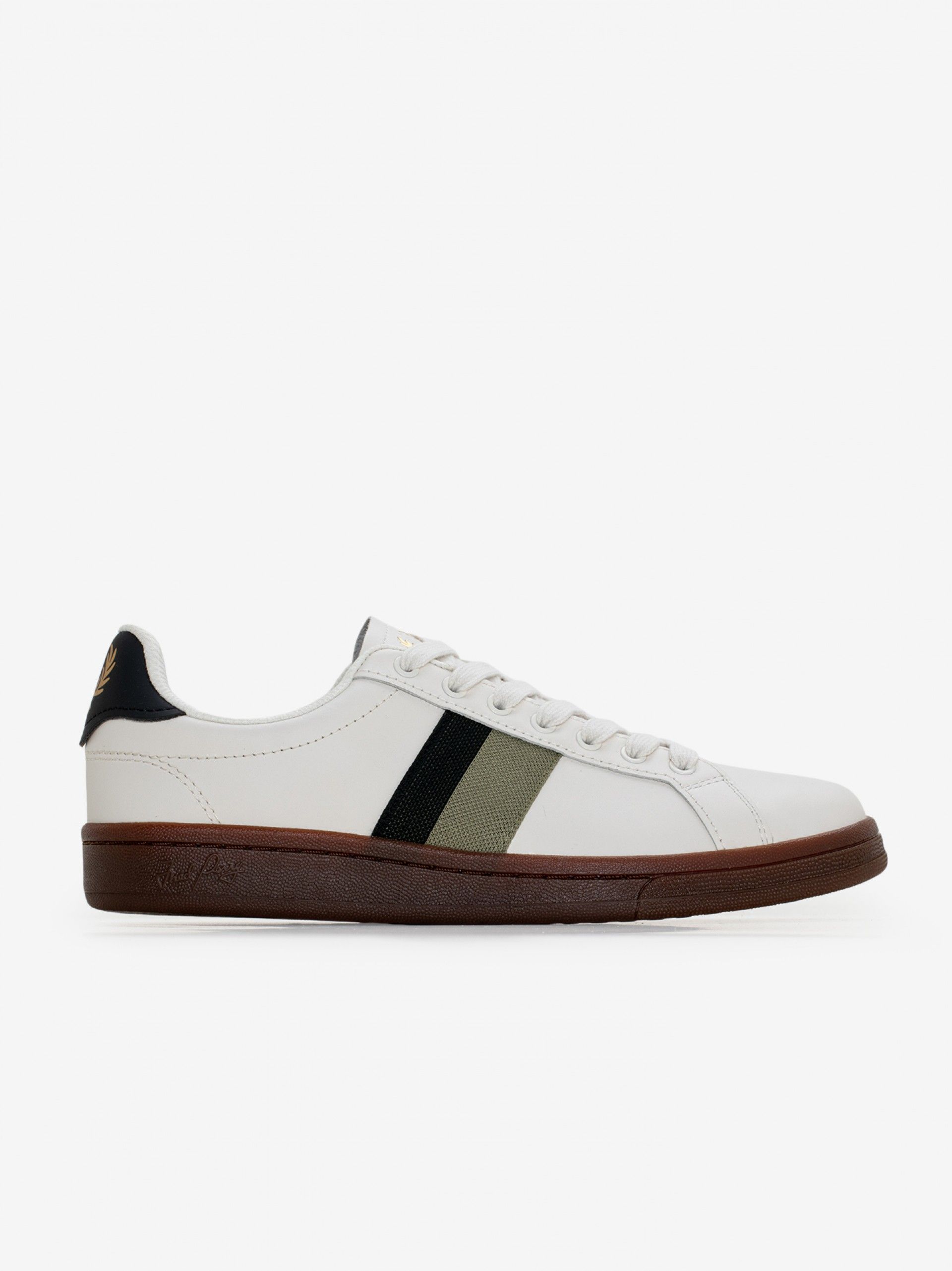 Zapatillas Fred Perry B721 B9302 De Piel Blancas