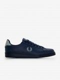 Zapatillas Fred Perry B721 De Piel Azules