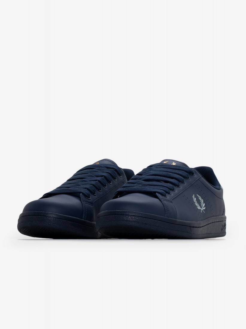 【FRED PERRY】B721LEATHER /TENNIS BLUE (X86) R6751 B721 Leather - Tennis Blue | Men's Footwear | Boots, Loafers