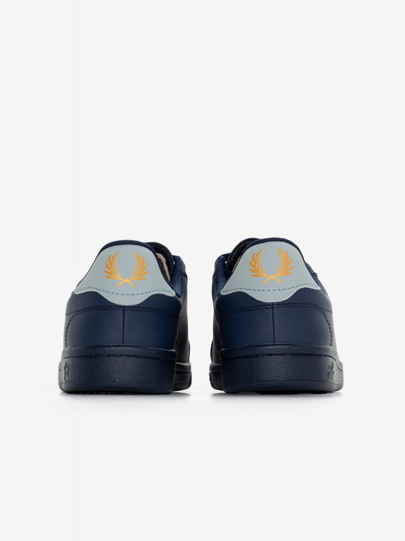 Zapatillas Fred Perry B721 De Piel Azules