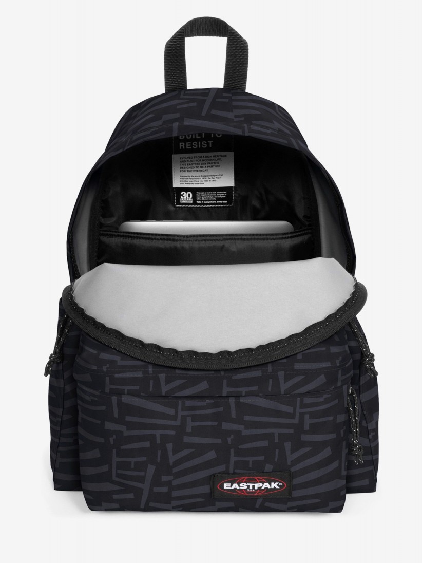 Mochila Escolar Eastpak Day Pak'R Preta e Cinzenta