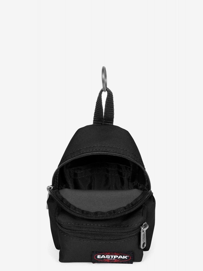 Porta-chaves Mochila Eastpak Mini Padded Preto