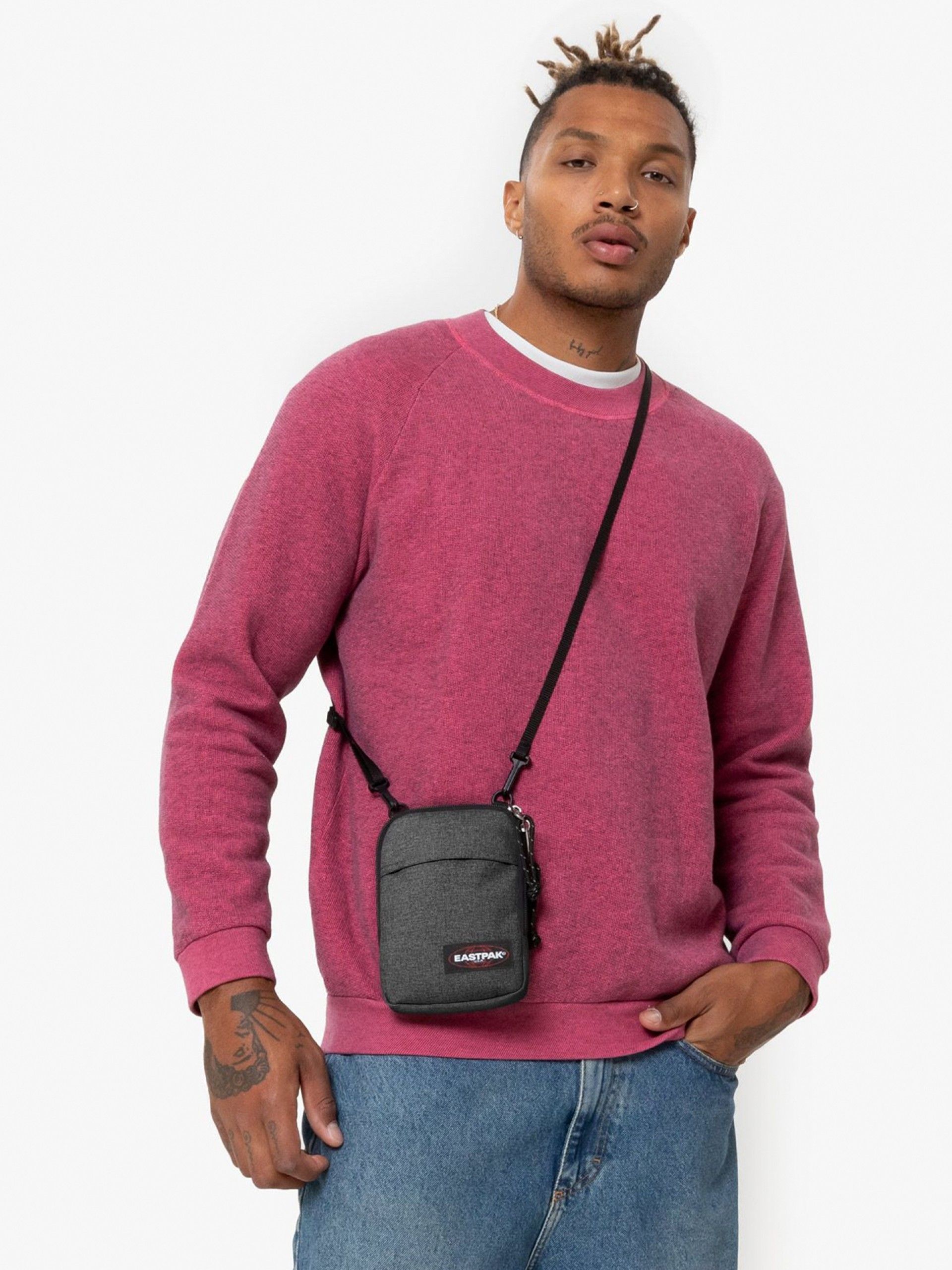 Bolsa a Tiracolo Eastpak Buddy Cinzenta