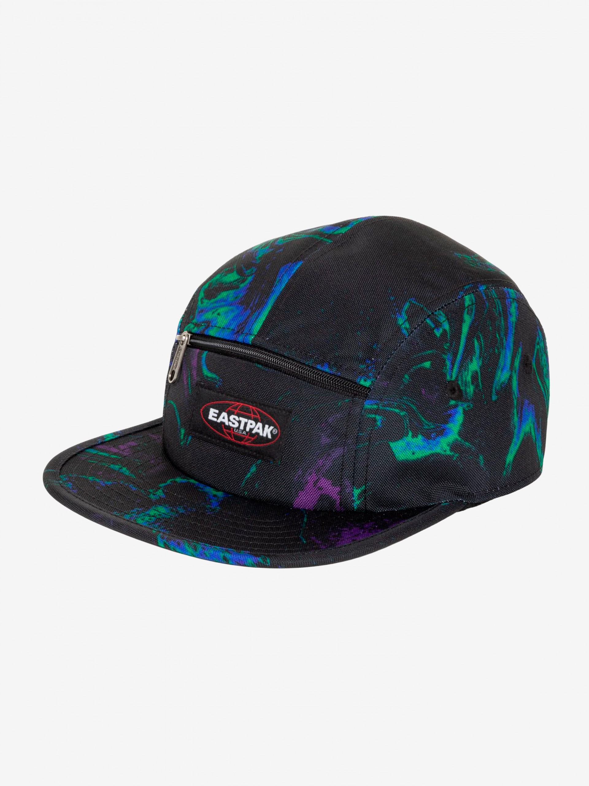 Eastpak 5 Panel Black Printed Cap