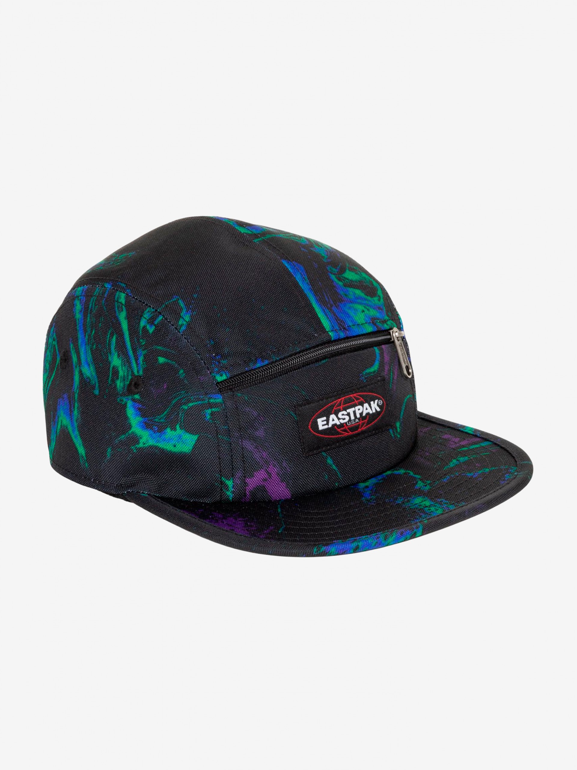 Eastpak 5 Panel Black Printed Cap