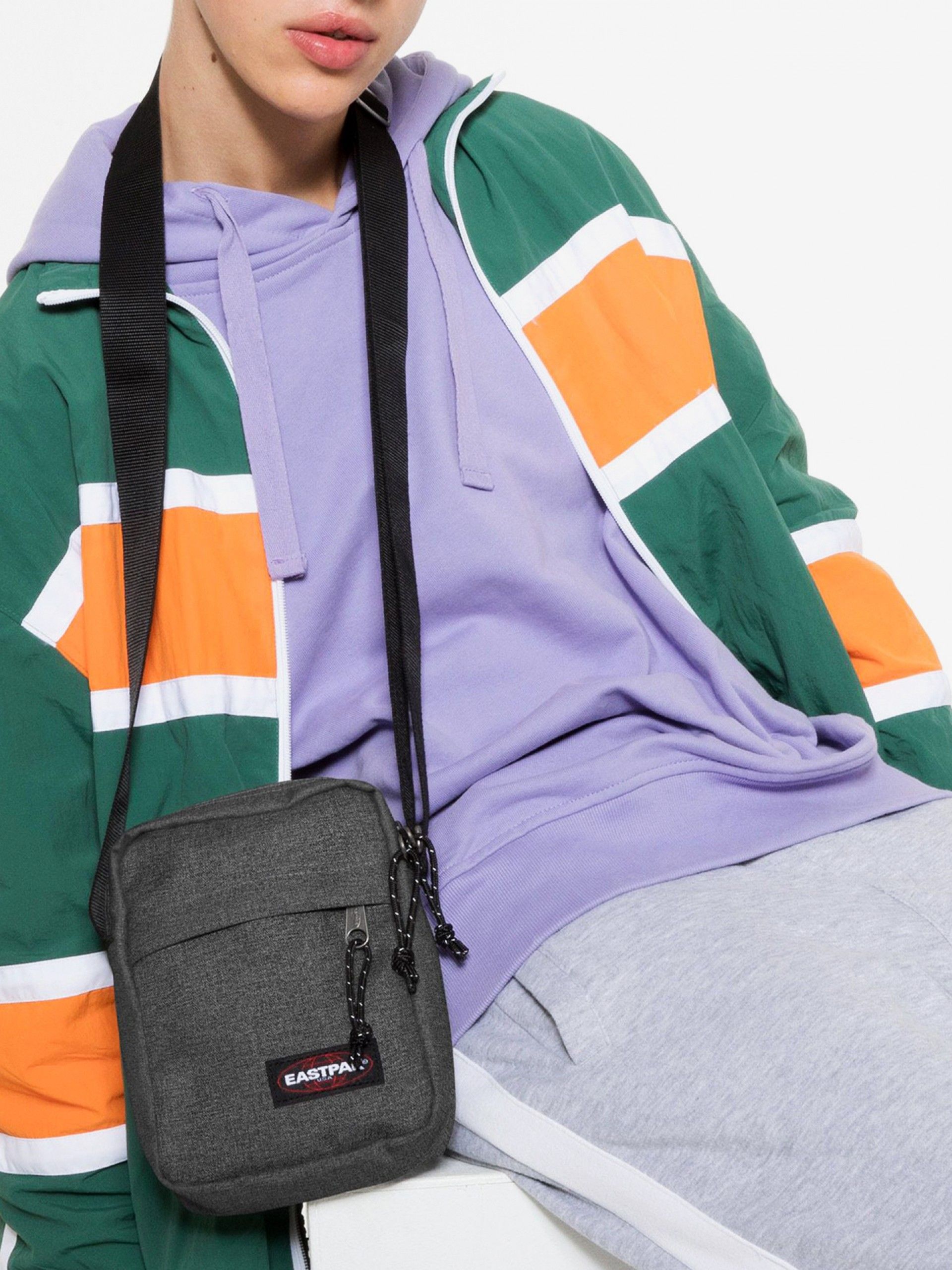 Bandolera Eastpak The One Gris