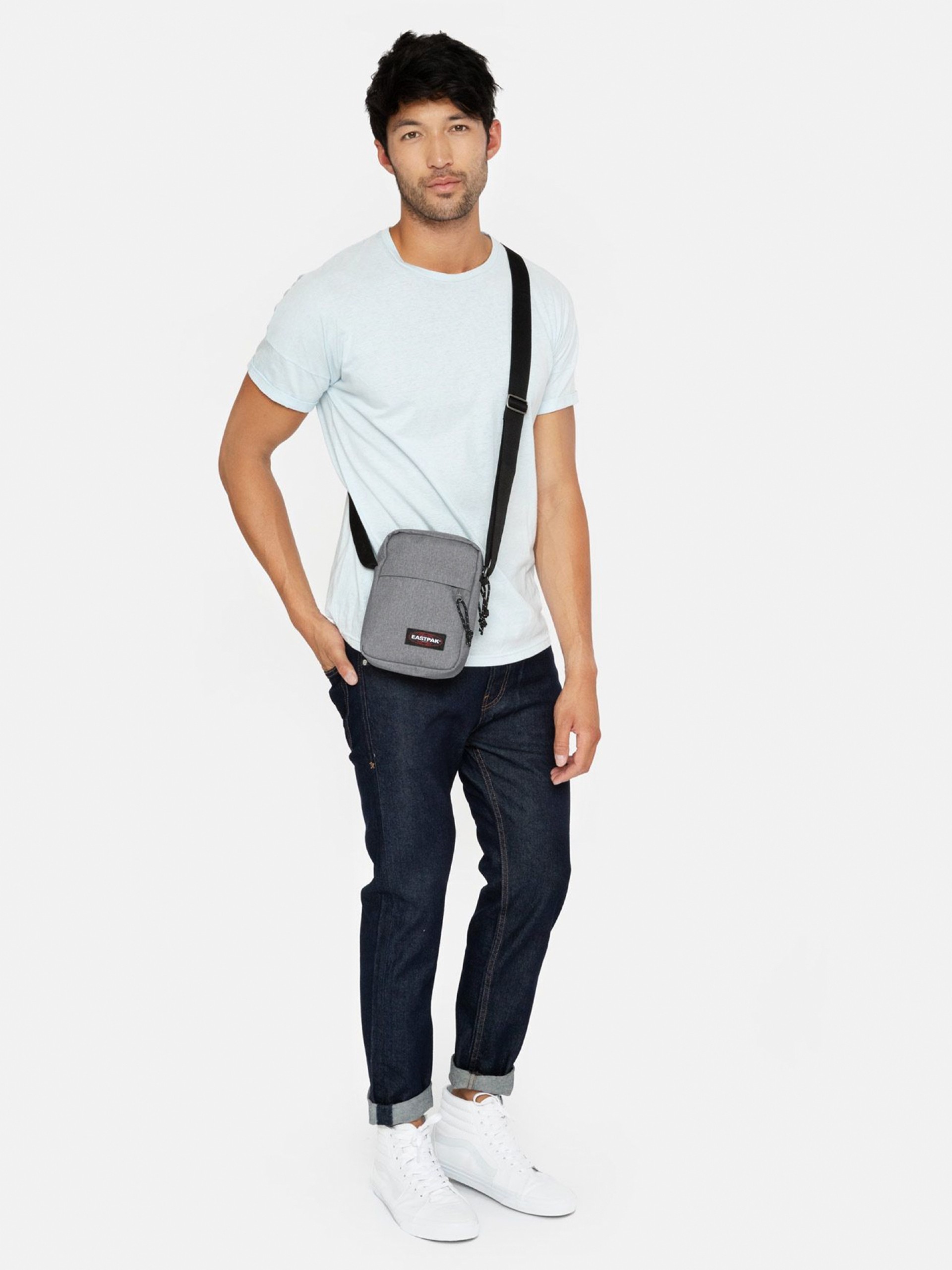 Bandolera Eastpak The One Gris