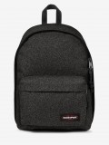 Mochila Escolar Eastpak Out Of Office Preta Brilhante