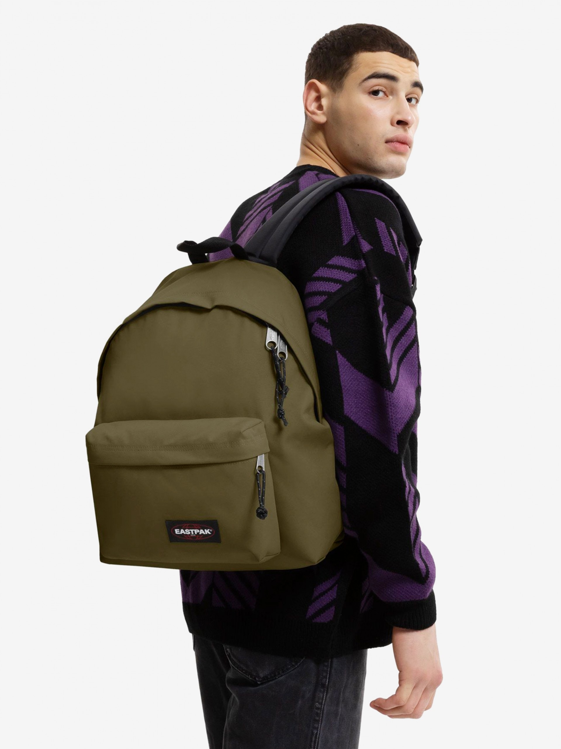 Mochila Escolar Eastpak Padded Pak'R Verde