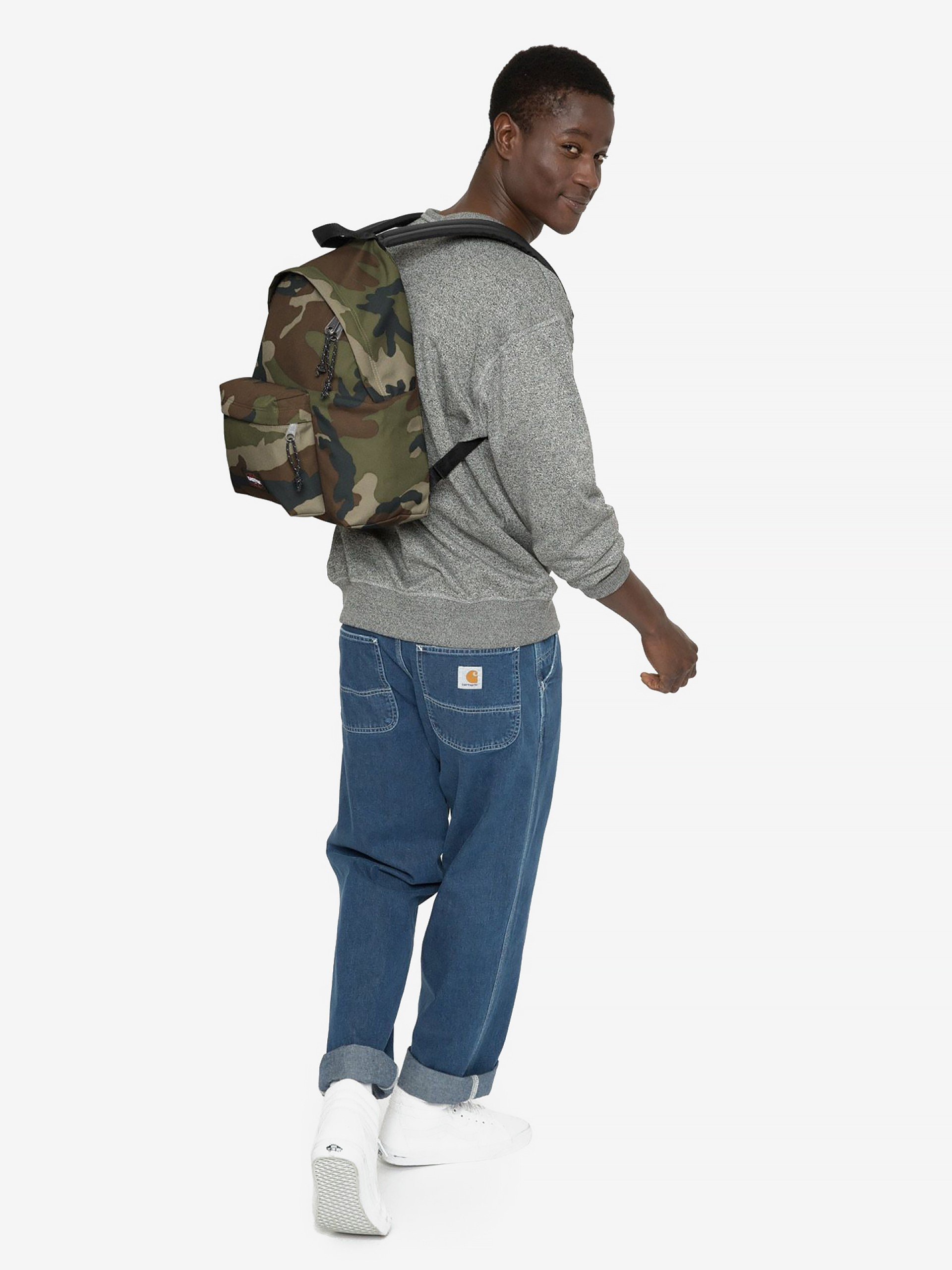 Mochila Escolar Eastpak Padded Pak'R Padrão Camuflado