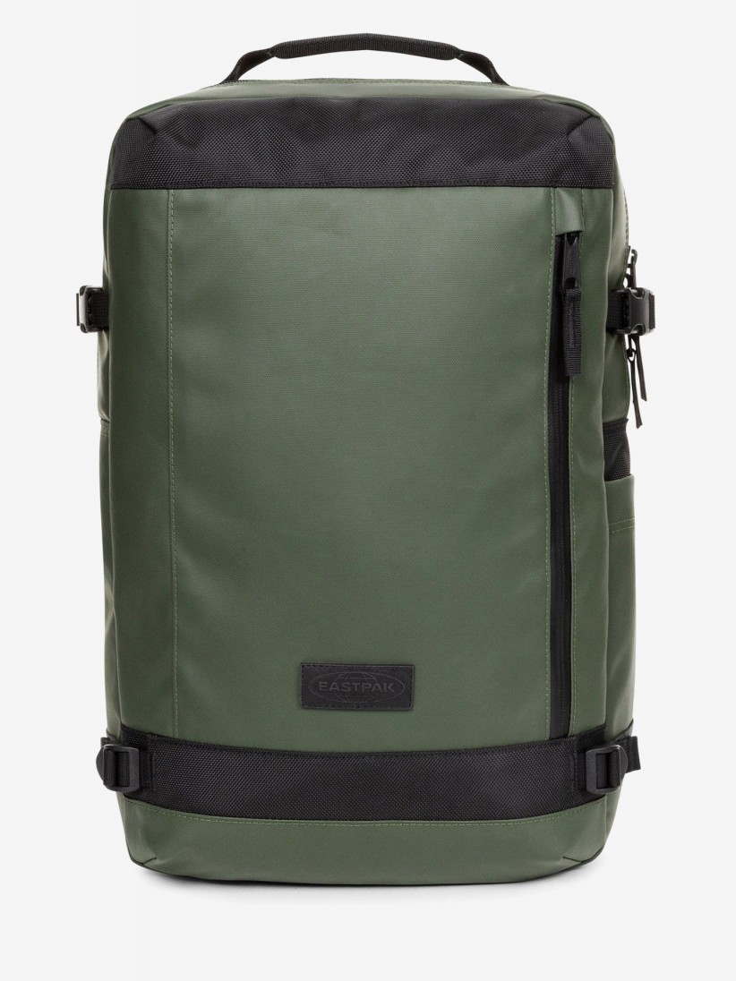 Mochila Eastpak Tecum M CNNCT Verde y Negra