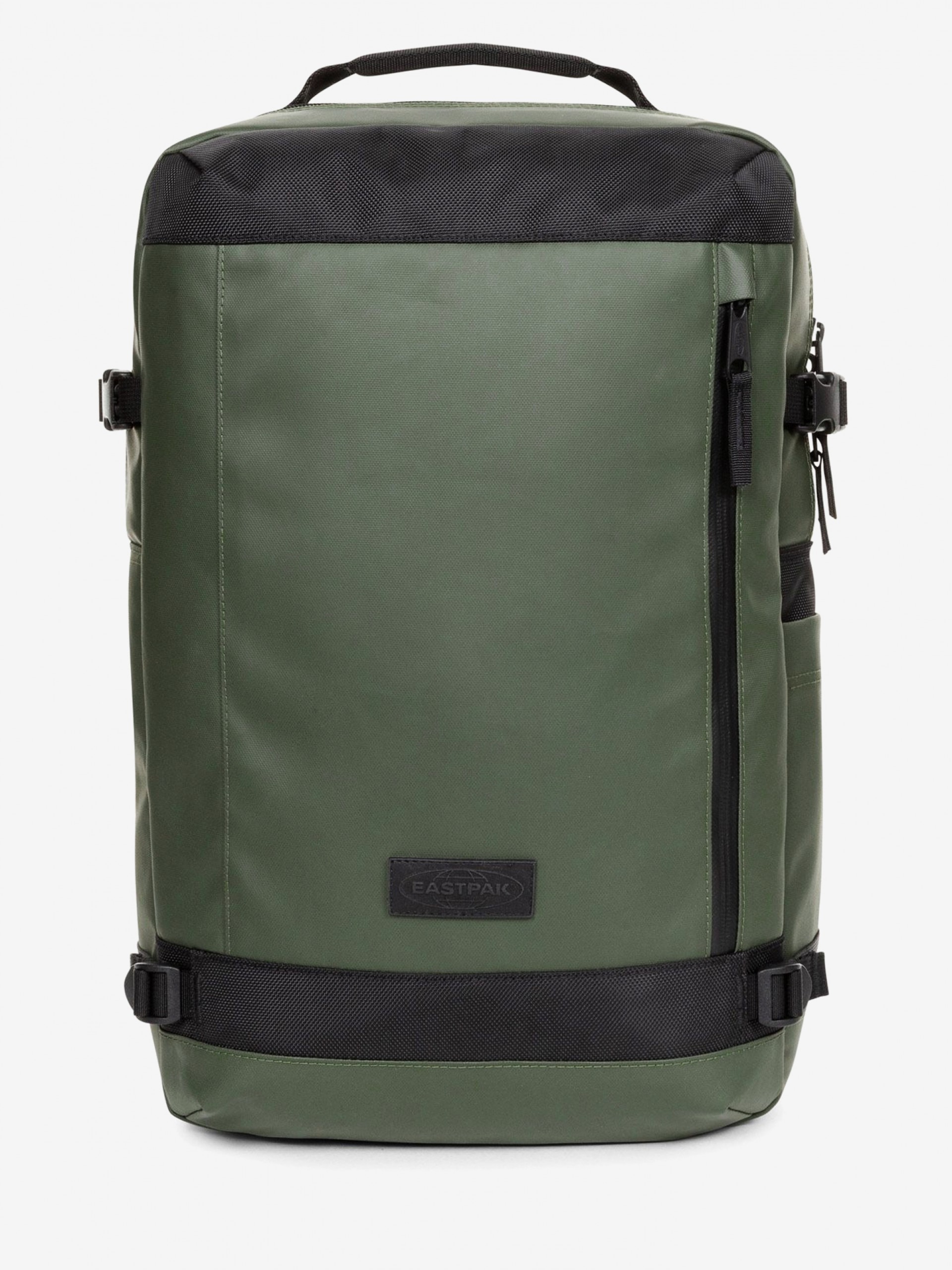 Mochila Eastpak Tecum M CNNCT Verde e Preta