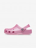 Sandlias Crocs Classic Kids Rosa Brilhante