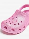 Sandlias Crocs Classic Kids Rosa Brilhante